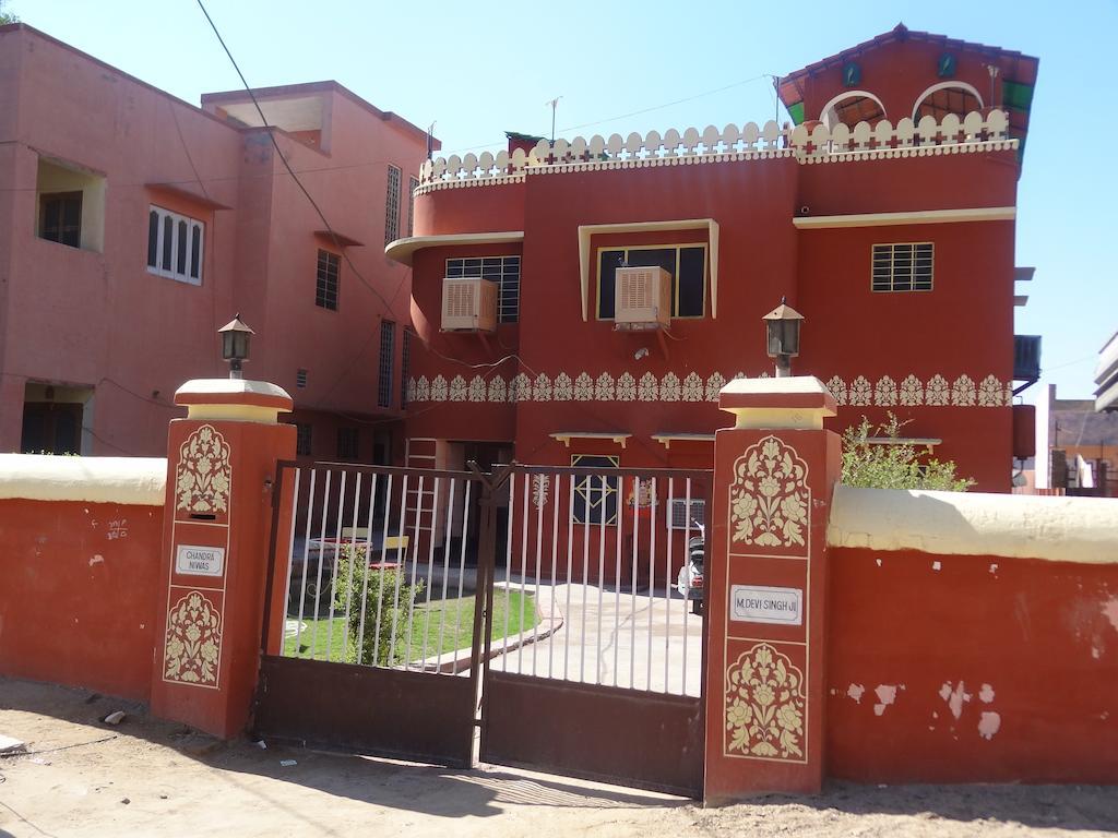 Chandra Niwas Guest House Биканер Экстерьер фото