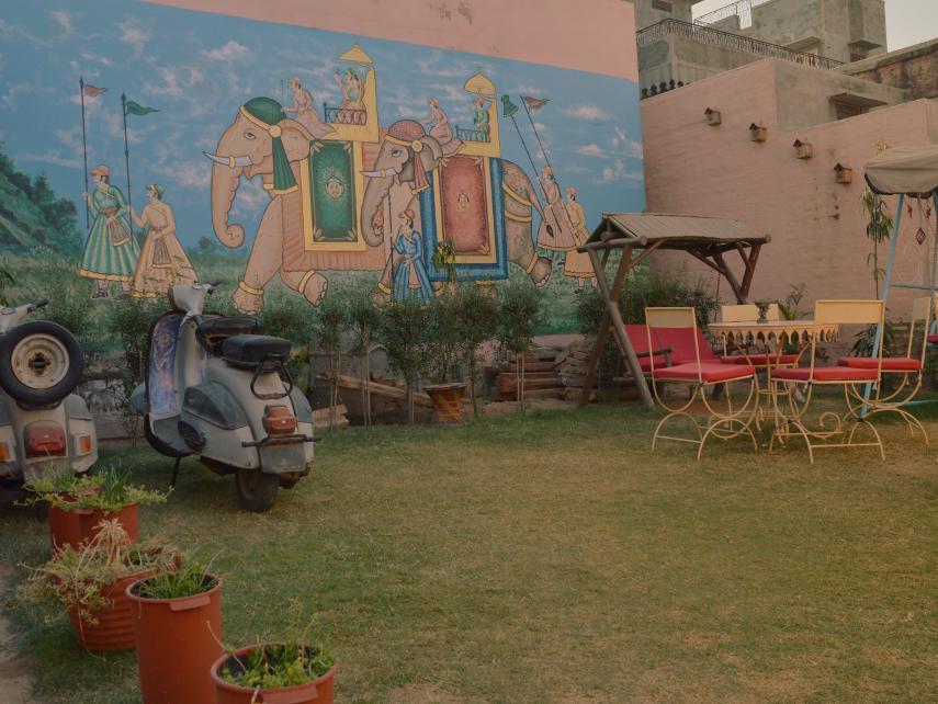 Chandra Niwas Guest House Биканер Экстерьер фото